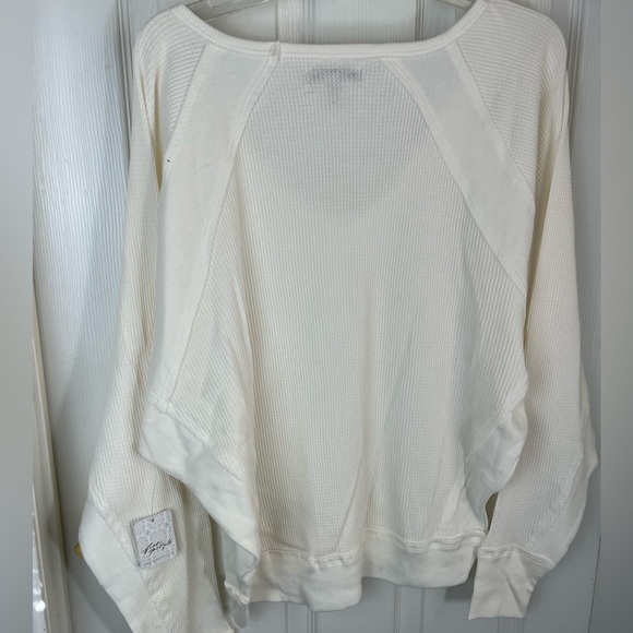 Free People Santa Clara thermal in alabaster, size S - Picture 5 of 7